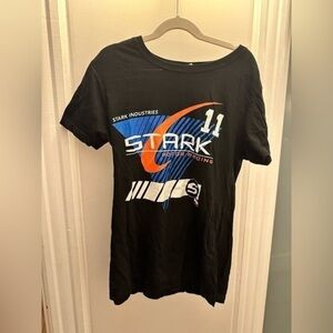 Rock Me Stark  Industries Graphic Tee